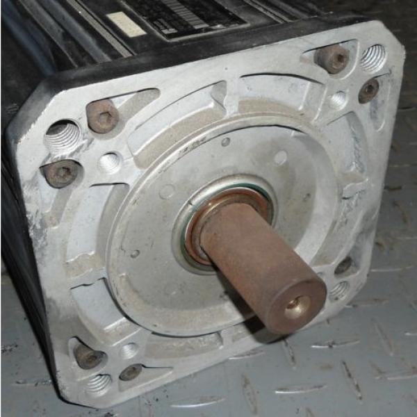 REXROTH INDRAMAT 3-PHASE INDUCTION SERVO MOTOR 2AD100D-B050B4-AS03-C2N1 NO FAN #4 image