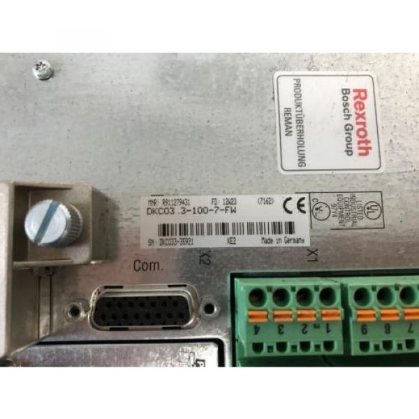 Rexroth Indramat Eco drive DKC033-100-7-FW Antriebssteller Servo Controller TOP #2 image