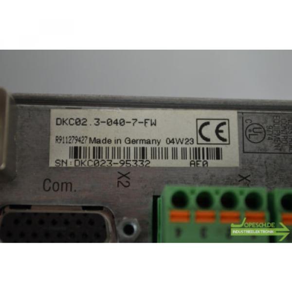 Rexroth Indramat EcoDrive DKCXX3-040-7 // DKC023-040-7-FW #5 image