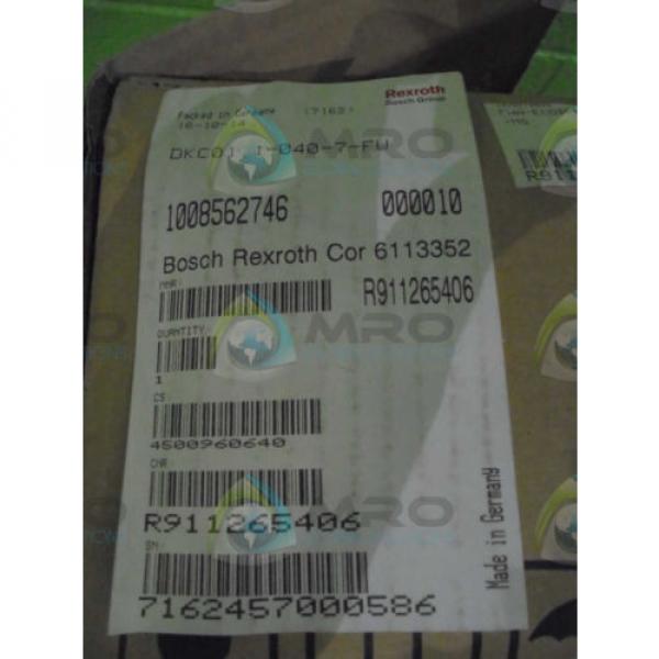 REXROTH INDRAMAT DKC011-040-7-FW  Origin IN BOX #2 image