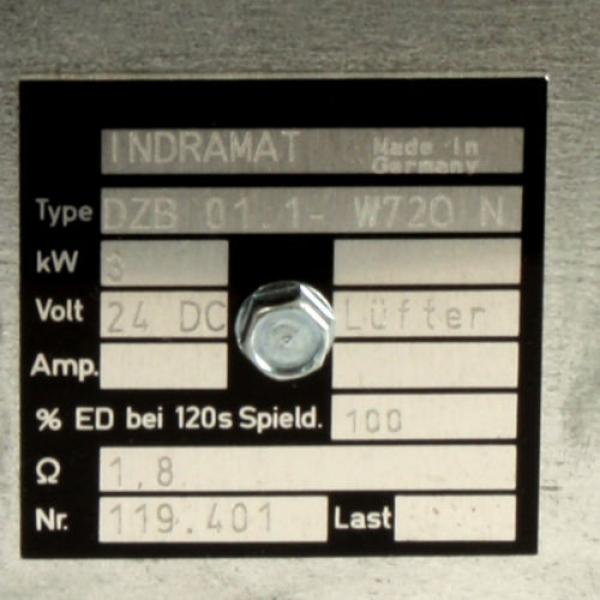 Rexroth INDRAMAT Netzfilter DZB 011-W720N NOV #2 image