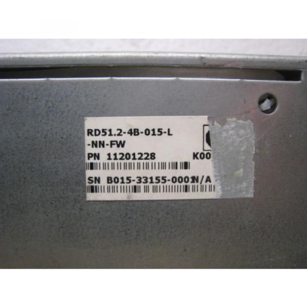 Rexroth Indramat RD500 RD521-4B-015-L-NN-FW CFG-RD500-NN-NN Servo Drive Control #6 image