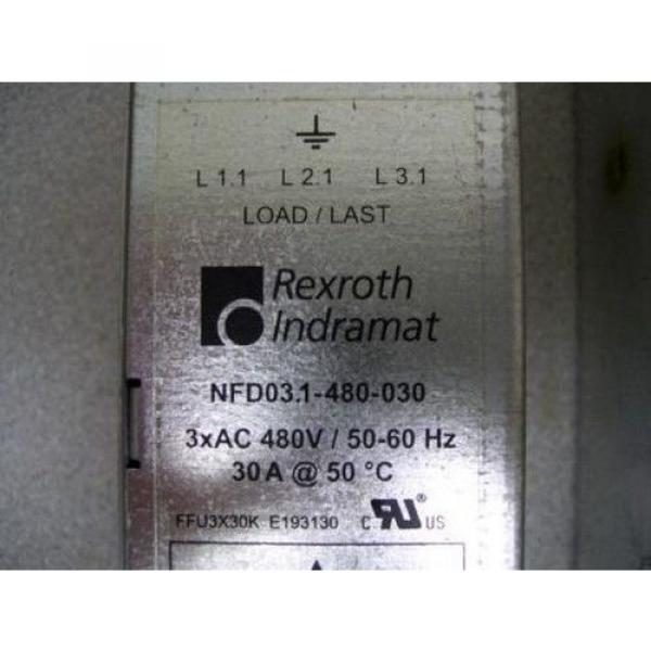 TM-1444, REXROTH INDRAMAT NFD031-480-030 LINE FILTER #3 image