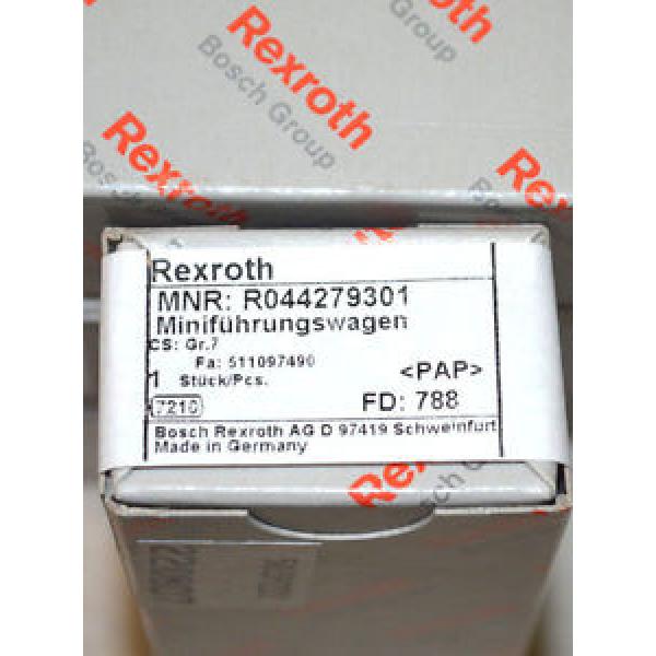 REXROTH R0442 793 01 Miniatur-Führungswagen MIN BALL RAIL RUNNER BLOCK NEU Origin #1 image