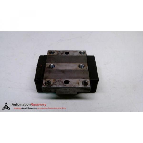 REXROTH 1651-221-10, BALL RAIL RUNNER BLOCK, PRELOAD 008 C,SIZE: 25 #228598 #2 image