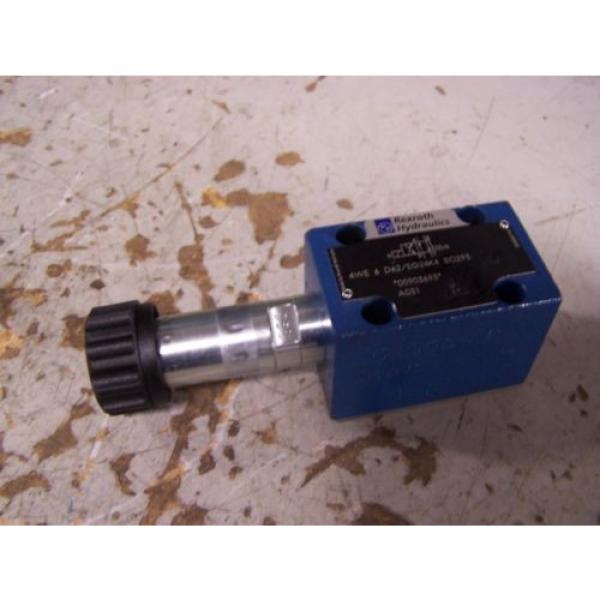 Origin REXROTH 4WE 6 D62/EG24K4 SO293 HYDRAULIC DIRECTIONAL VALVE #1 image