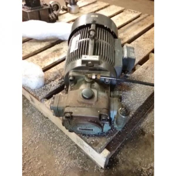 Nachi Variable Vane Pump Motor_VDC-2B-1A3-GU1588_LTIS85-NR_UVD-2A-A3-37-4-1188A #1 image