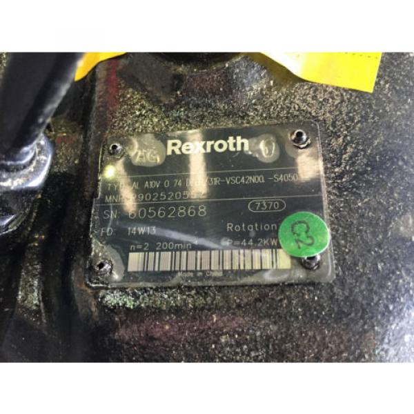 JCB Rexroth Hydraulic pumps SN: 60562868 MNR: R902520557 #3 image