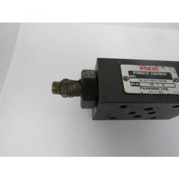 NACHI HYDRAULIC PRESSURE REDUCING VALVE  OG-GO1-PB-K-5409B #2 image