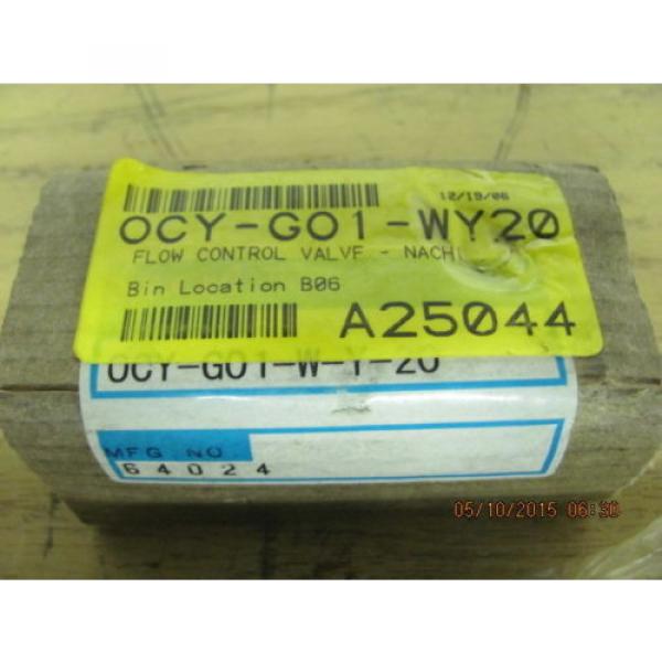 Nachi OCY-G01-W-Y-20 Flow Control Valve #4 image