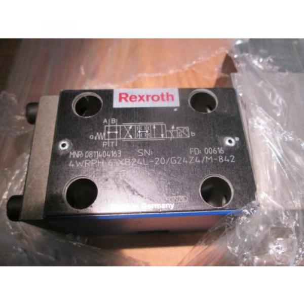 REXROTH 4WRPH 6 XB24L-20/G24Z4/M-842 PROPORTIONAL VALVE #1 image