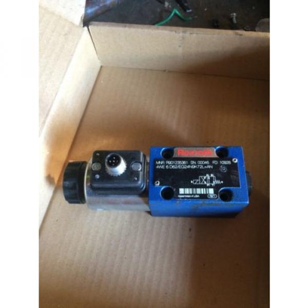 Rexroth Hydraulic Valve 4WE 6 D62/EG24N9K72L    R901235361 #1 image