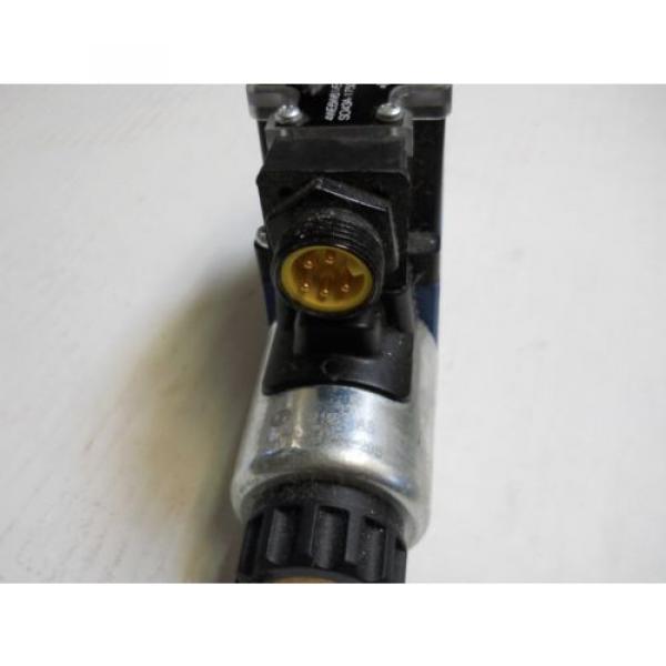 REXROTH 4WE6W61/EG24N9DK25L/62 HYDRAULIC SOLENOID VALVE R978007917 24V   Origin #4 image