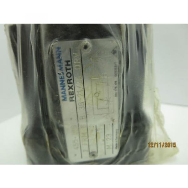 Rexroth 2 FRM 6 B 36-21/25 QRV 2-Way Flow Control Valve #2 image