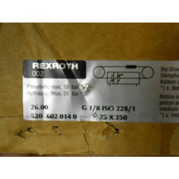 REXROTH TYPE 520/  520-602-0140, 520 602 0140 LINEAR ACTUATOR  origin open box #3 image