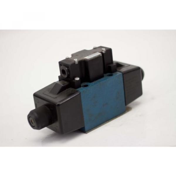 REXROTH DIRECTIONAL PILOT VALVE 4WE10V40/CW110N9DA/V 115/120VAC 60HZ B42 #1 image