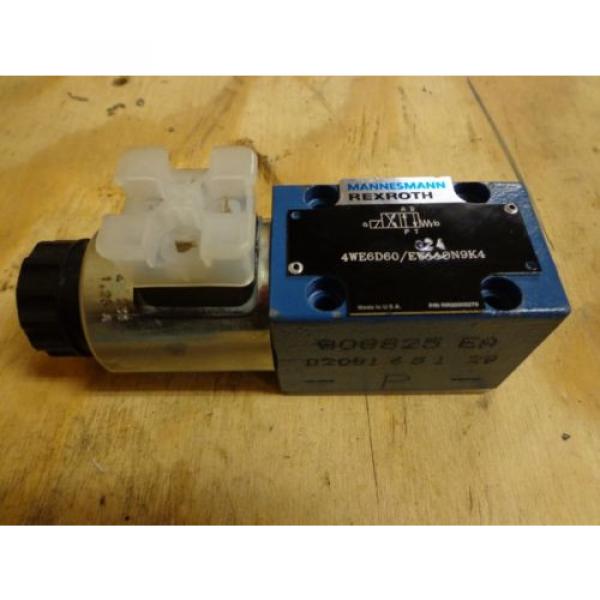 Mannesmann Rexroth Hydraulic Valve 4WE6D60 EG24N9K4 #1 image