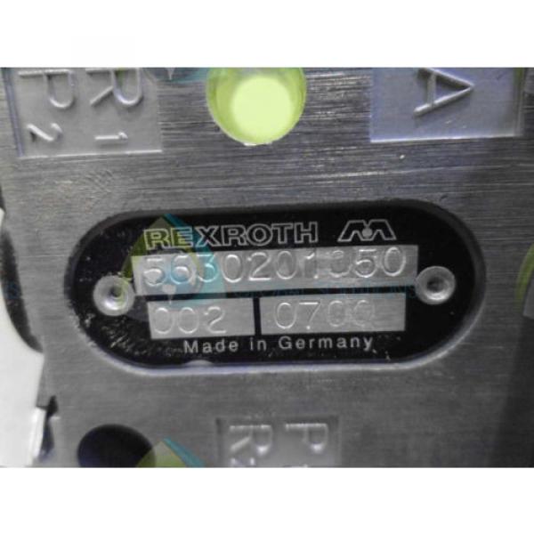 REXROTH 5630201050 VALVE Origin NO BOX #1 image