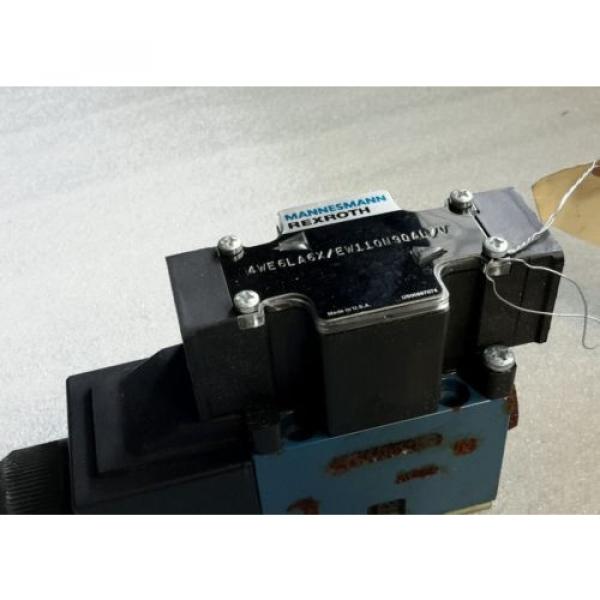 MANNESMAN REXROTH 4WE6LA6X/EW110N9DAL/V DIRECTIONAL VALVE Origin $199 #2 image