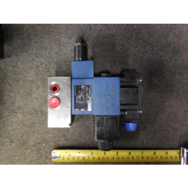 Origin REXROTH DIRECTIONAL VALVE ASSY # 4WE6EB61/EW110N9DK23L #1 image