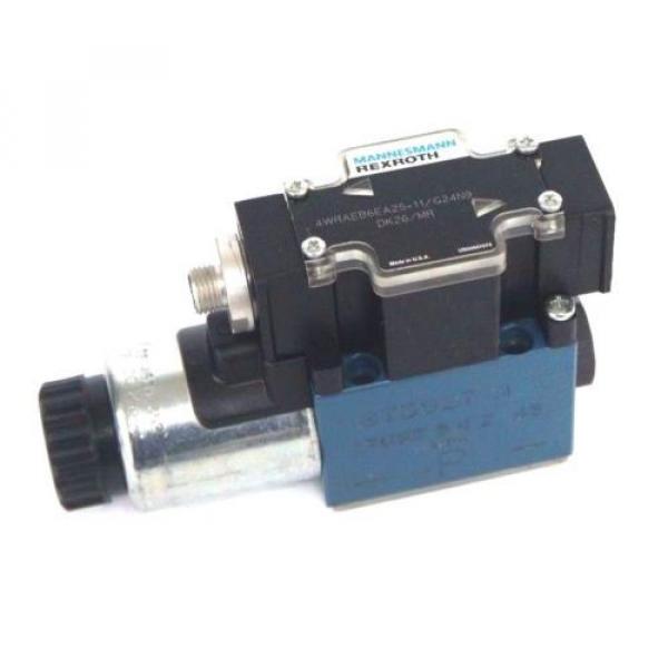 Origin MANNESMANN REXROTH 4WRAEB6EA25-11/G24N9 DK26/MR VALVE W/ 021462A 352 COIL #1 image