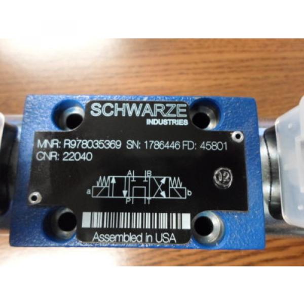 Rexroth Hydraulic Valve Schwarze sweeper 22040 #2 image