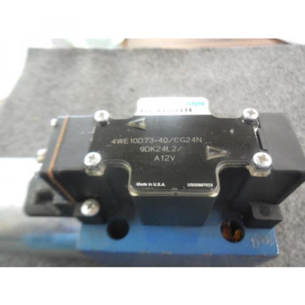 Origin REXROTH DIRECTIONAL VALVE # 4WE10D73-40/CG24N9DK24L2/A12V #3 image